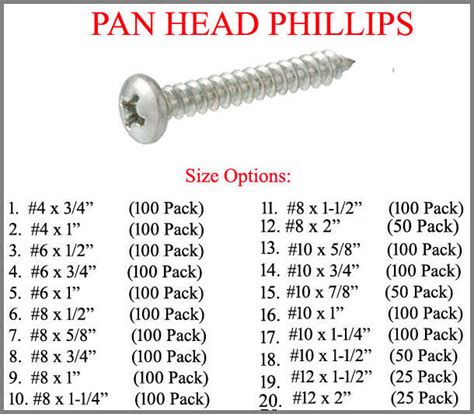 2 types of sheet metal screws|standard sheet metal screw sizes.